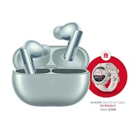 Audífonos Inalámbricos HUAWEI Freebuds Pro 3 - Verde + Smartwacth GT Cyber